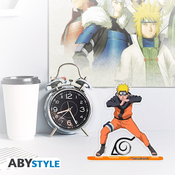 NARUTO SHIPPUDEN - Pack Mug 320ml + Acryl® + Cartes postales Naruto