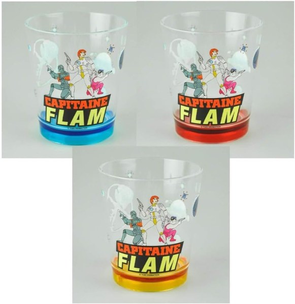 Verre en plastique Capitaine Flam