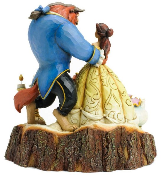 LA BELLE ET LA BETE DISNEY TRADITIONS JIM SHORE