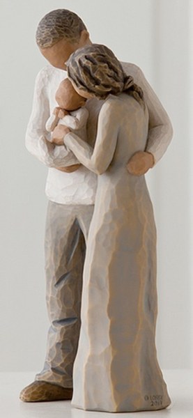 NOUS SOMMES TROIS FIGURINE WILLOW TREE