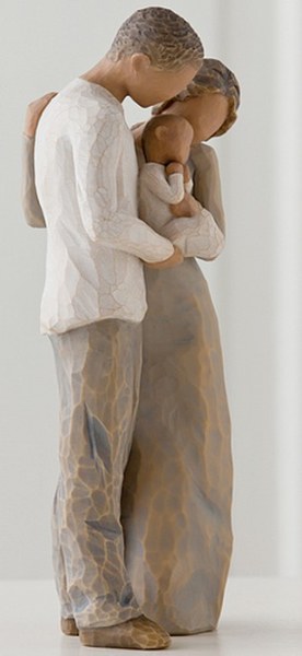 NOUS SOMMES TROIS FIGURINE WILLOW TREE