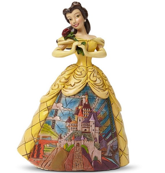 BELLE EN ROBE DECOR CHATEAU DISNEY TRADITIONS 