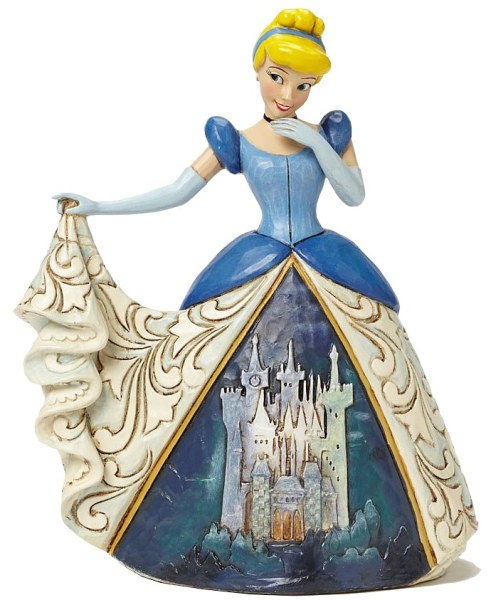 CENDRILLON EN ROBE DECOR CHATEAU DISNEY TRADITIONS