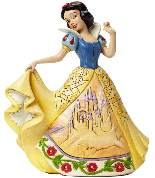 BLANCHE-NEIGE EN ROBE DECOR CHATEAU DISNEY TRADITIONS