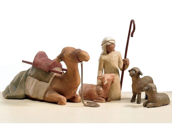 STATUES WILLOW TREE BERGER ET SES ANIMAUX