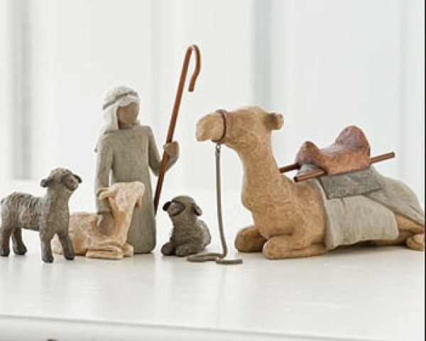 STATUES WILLOW TREE BERGER ET SES ANIMAUX