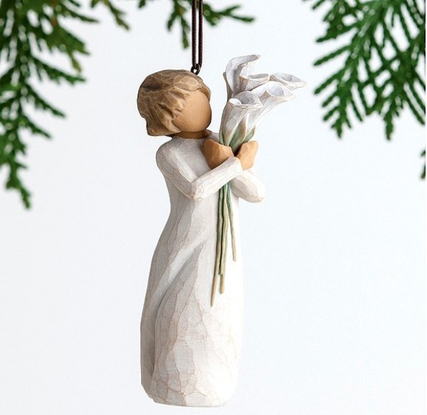 FIGURINE WILLOW TREE MAGNIFIQUES SOUHAITS (à suspendre)