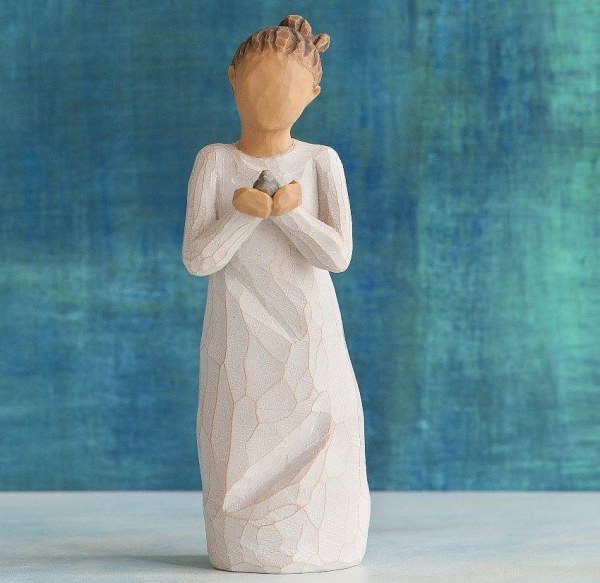 WILLOW TREE FIGURINE PROTECTION ET SOUTIEN