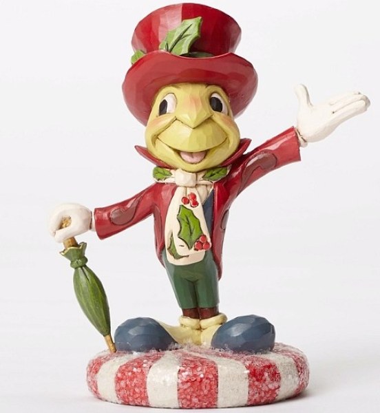 FIGURINE JOLLY JIMINY DISNEY TRADITIONS JIM SHORE