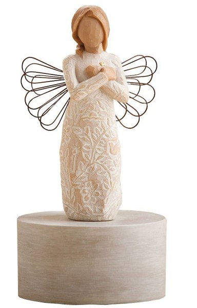 BOITE A MUSIQUE ANGE SOUVENIR WILLOW TREE