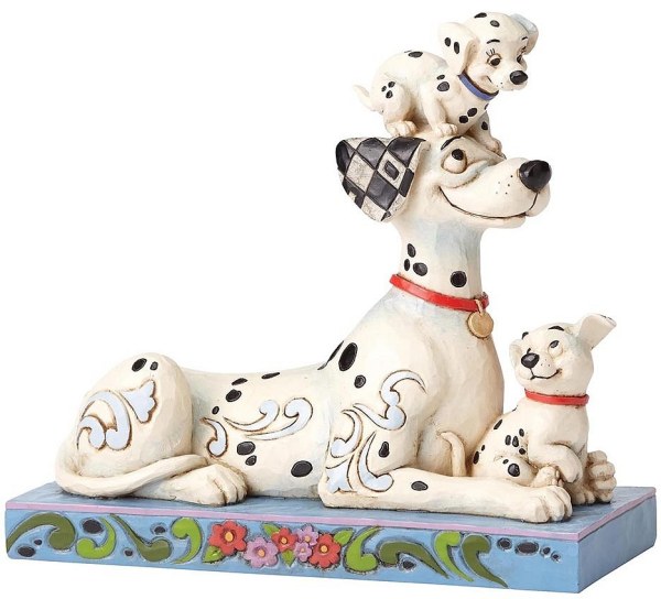 PONGO PENNY ET ROLLY 55éme ANNIVERSAIRE LES 101 DALMATIENS DISNEY TRADITIONS