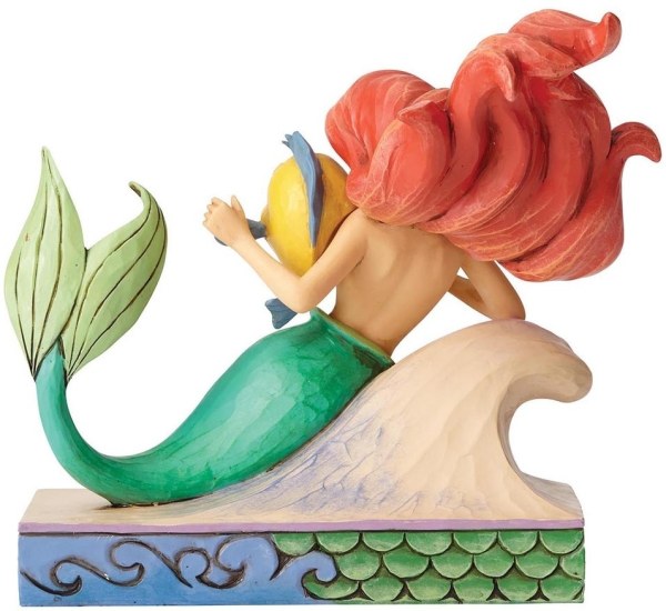 FIGURINE DISNEY TRADITIONS ARIEL ET POLOCHON