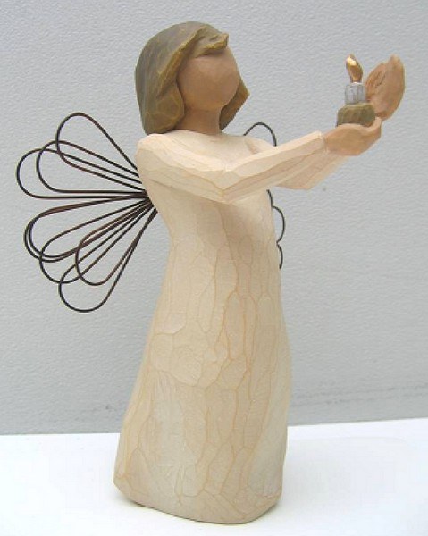 ANGE WILLOW TREE DE L'ESPOIR 