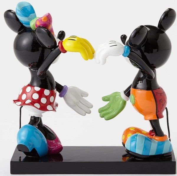 MICKEY ET MINNIE FORMENT UN CŒUR DISNEY BRITTO