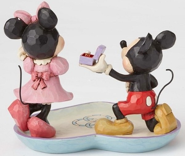 MICKEY MINNIE ET LA BAGUE DE FIANÇAILLES DISNEY TRADITIONS
