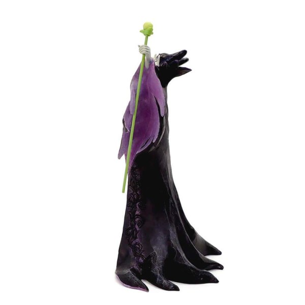 MALÉFIQUE AVEC SCÈNE SCULPTÉE SUR SA ROBE DISNEY TRADITIONS