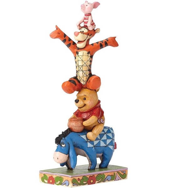 WINNIE TIGROU ET BOURRIQUET DISNEY TRADITIONS JIM SHORE