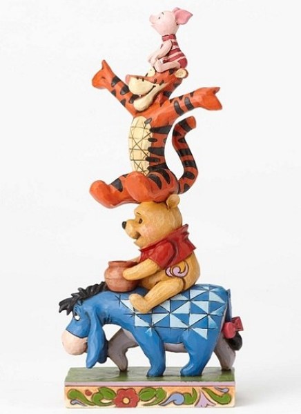 WINNIE TIGROU ET BOURRIQUET DISNEY TRADITIONS JIM SHORE
