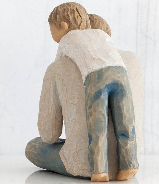 "C'EST MON PAPA" FIGURINE WILLOW TREE  SUSAN LORDI