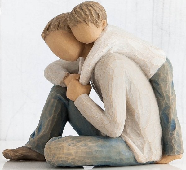 "C'EST MON PAPA" FIGURINE WILLOW TREE  SUSAN LORDI