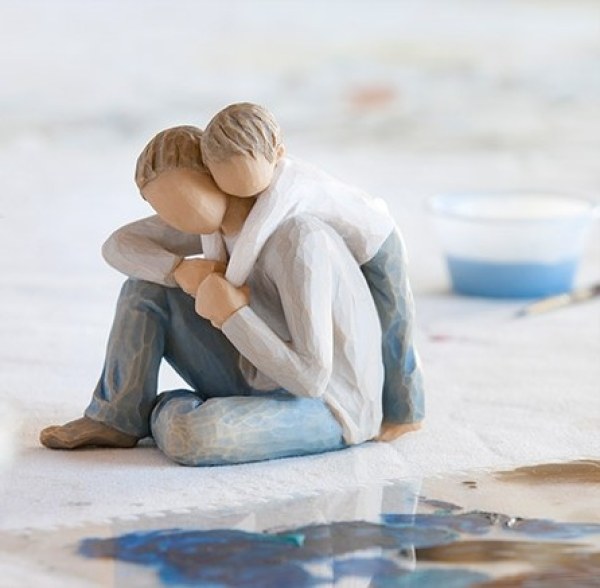"C'EST MON PAPA" FIGURINE WILLOW TREE  SUSAN LORDI