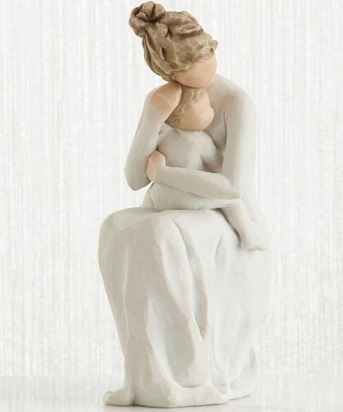 "POUR TOUJOURS" FIGURINE WILLOW TREE SUSAN LORDI