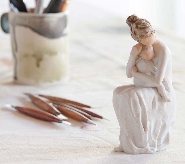 "POUR TOUJOURS" FIGURINE WILLOW TREE SUSAN LORDI