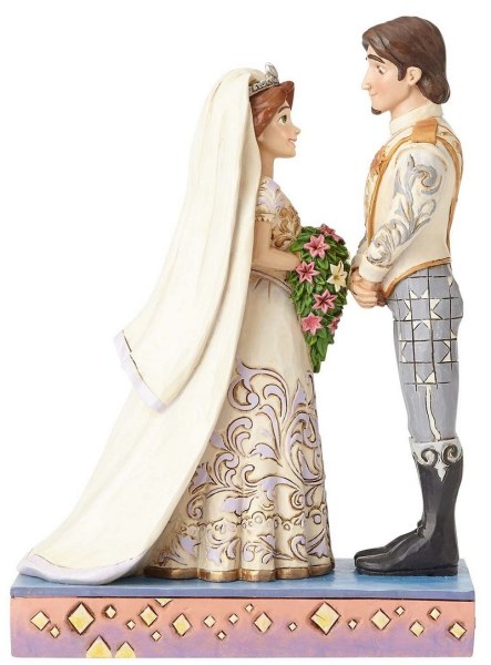RAIPONCE ET FLYNN MARIÉS DISNEY TRADITIONS