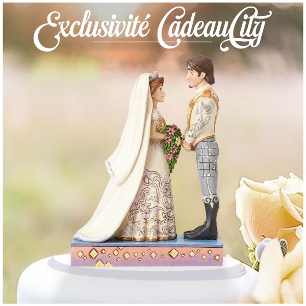 RAIPONCE ET FLYNN MARIÉS DISNEY TRADITIONS