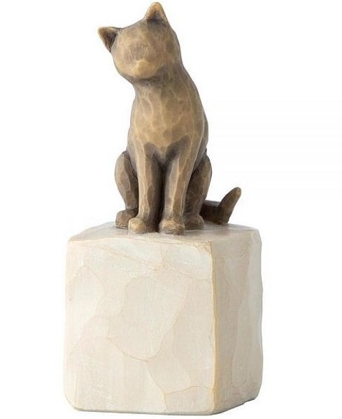 FIGURINE WILLOW TREE J'AIME MON CHAT