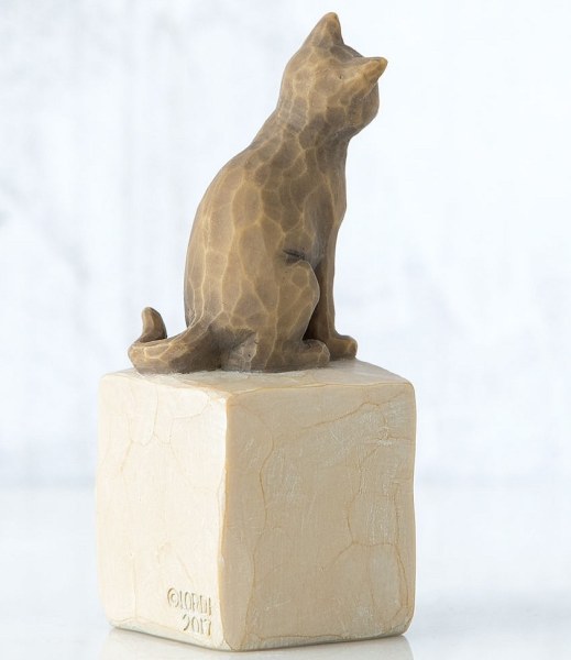FIGURINE WILLOW TREE J'AIME MON CHAT