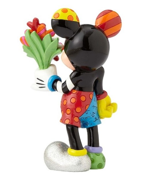 MCKEY MOUSE AVEC LE BOUQUET DE FLEURS DISNEY BRITTO