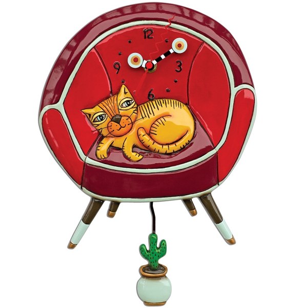 PENDULE ALLEN DESIGNS LE CHAT COOL