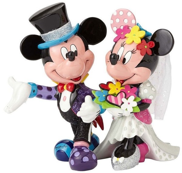 MICKEY ET MINNIE MARIÉS DISNEY BRITTO