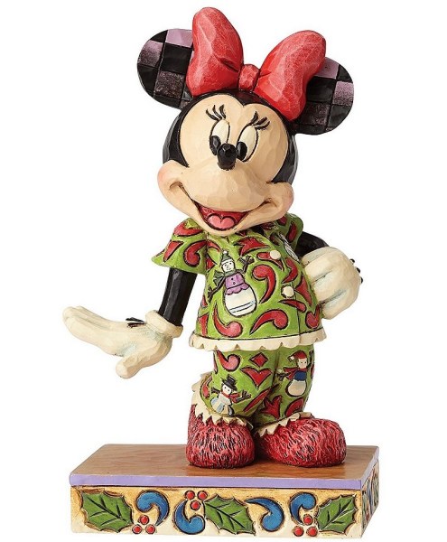 MINNIE AVEC LE PYJAMA DE NOËL DISNEY TRADITIONS