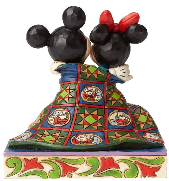 MICKEY ET MINNIE SOUS LA COUVERTURE DE NOËL DISNEY TRADITIONS