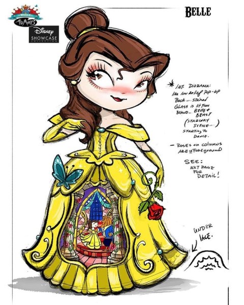 BELLE FIGURINE LUMINEUSE MISS MINDY DISNEY