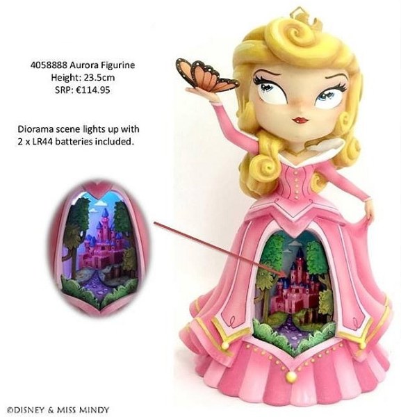 AURORE FIGURINE LUMINEUSE MISS MINDY DISNEY