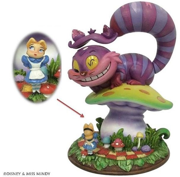 CHAT DU CHESHIRE LE MONDE DE MISS MINDY DISNEY