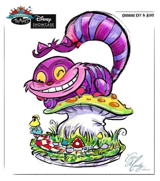CHAT DU CHESHIRE LE MONDE DE MISS MINDY DISNEY