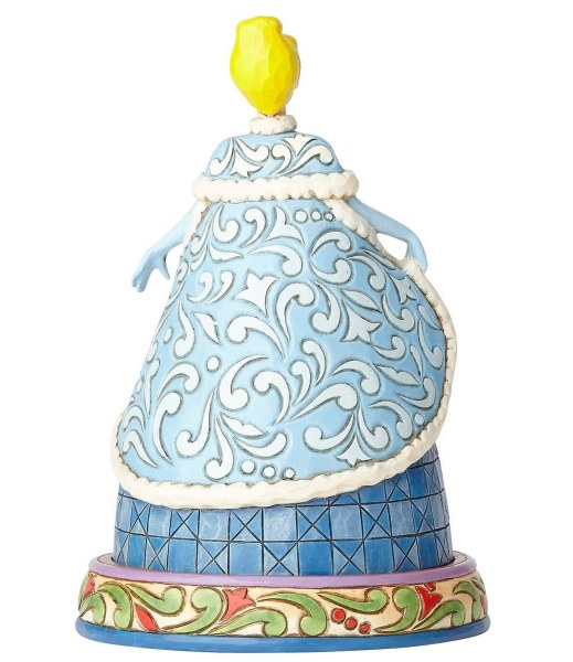 FIGURINE DE NOËL CENDRILLON AVEC JACK ET GUS DISNEY TRADITIONS