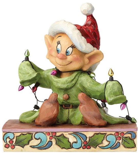 SIMPLET ET LA GUIRLANDE DE NOËL DISNEY TRADITIONS JIM SHORE