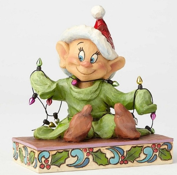 SIMPLET ET LA GUIRLANDE DE NOËL DISNEY TRADITIONS JIM SHORE