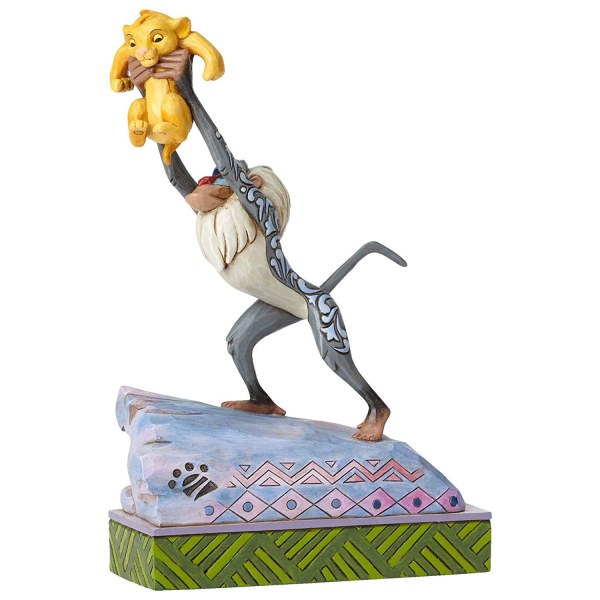 RAFIKI ET BÉBÉ SIMBA DISNEY TRADITIONS JIM SHORE