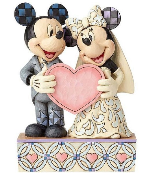LE MARIAGE DE DEUX ÂMES ET UN CŒUR DISNEY TRADITIONS MICKEY ET MINNIE