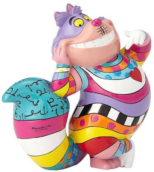 FIGURINE MINI CHAT DU CHESHIRE DISNEY BRITTO