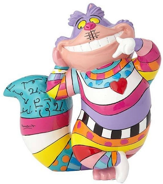 FIGURINE MINI CHAT DU CHESHIRE DISNEY BRITTO