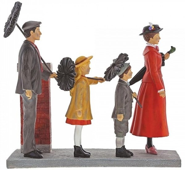 STEP IN TIME FIGURINE MARY POPPINS DISNEY ENCHANTING
