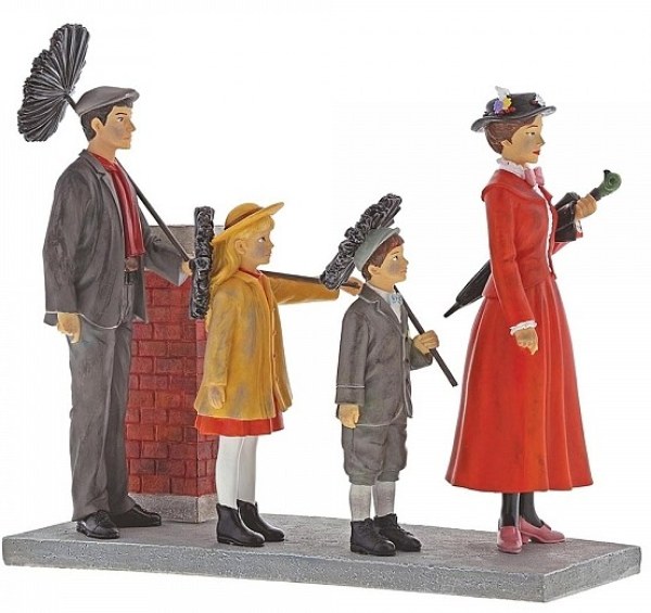 STEP IN TIME FIGURINE MARY POPPINS DISNEY ENCHANTING