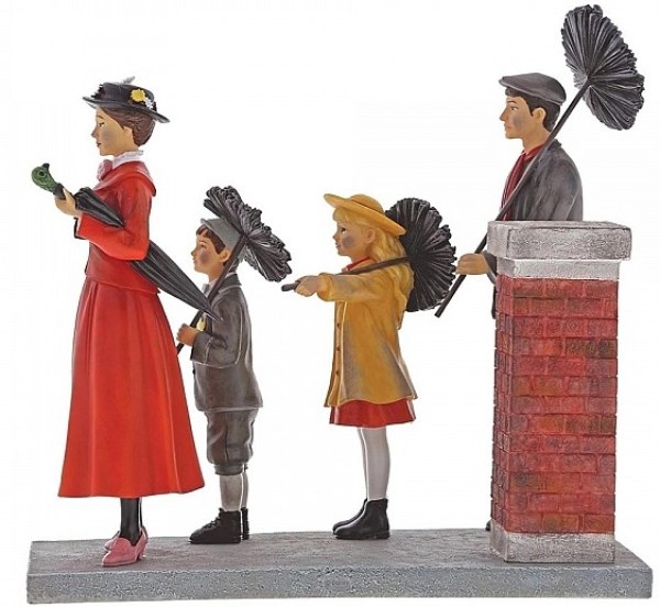 STEP IN TIME FIGURINE MARY POPPINS DISNEY ENCHANTING